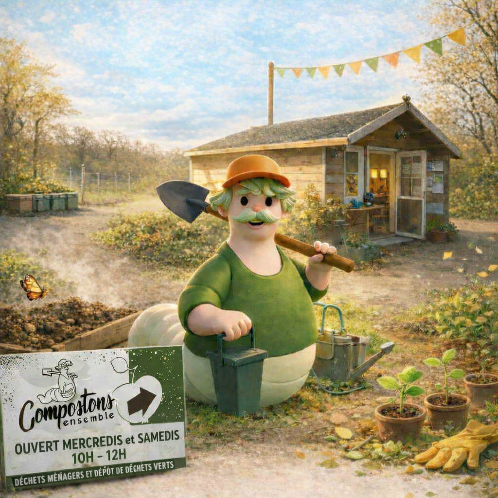 Mascotte Compostons Ensemble