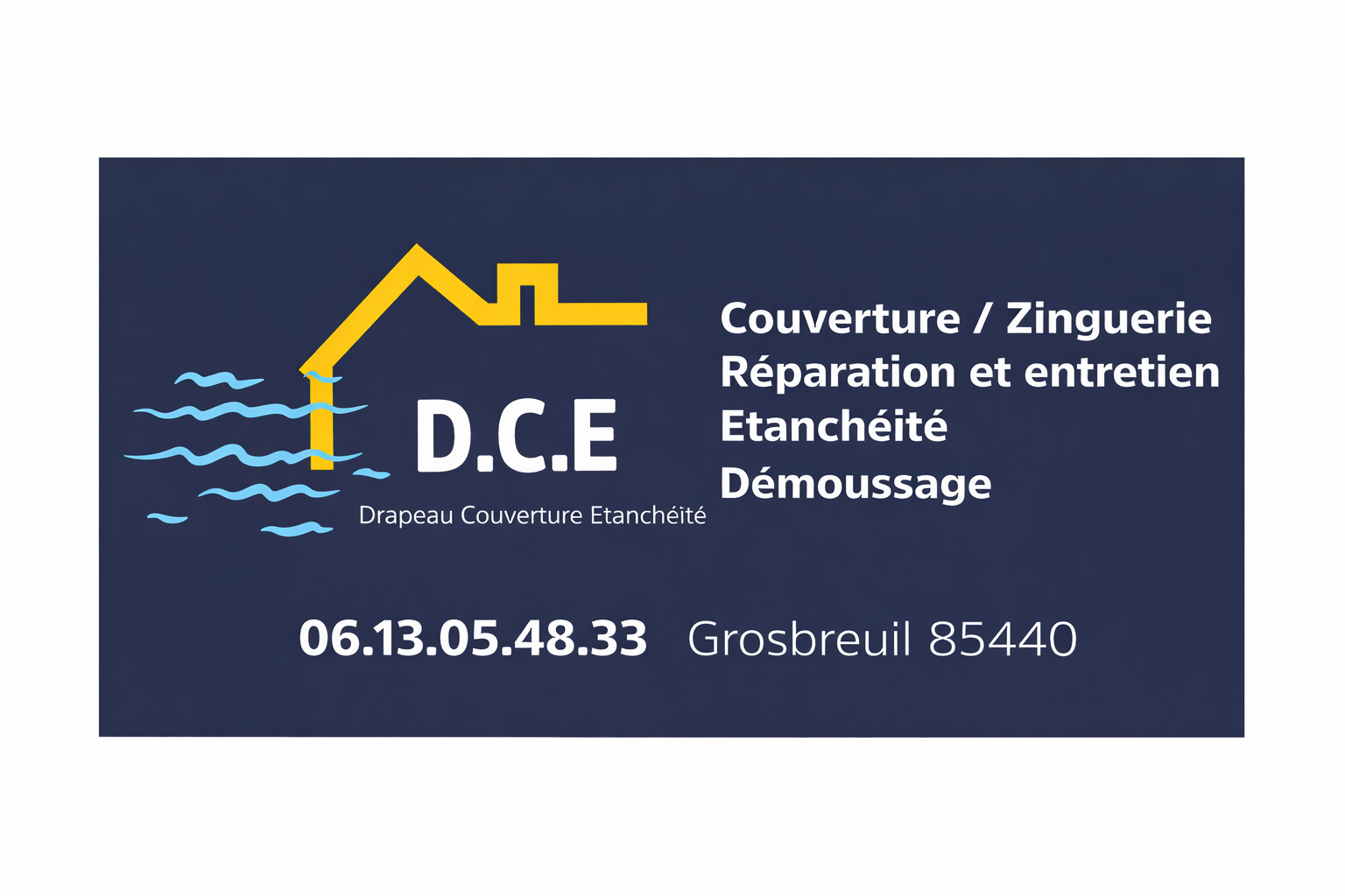 D.C.E – Drapeau Couverture Etanchéité