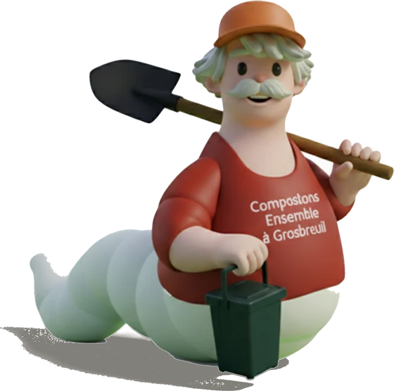 Hector, la mascotte de Compostons Ensemble